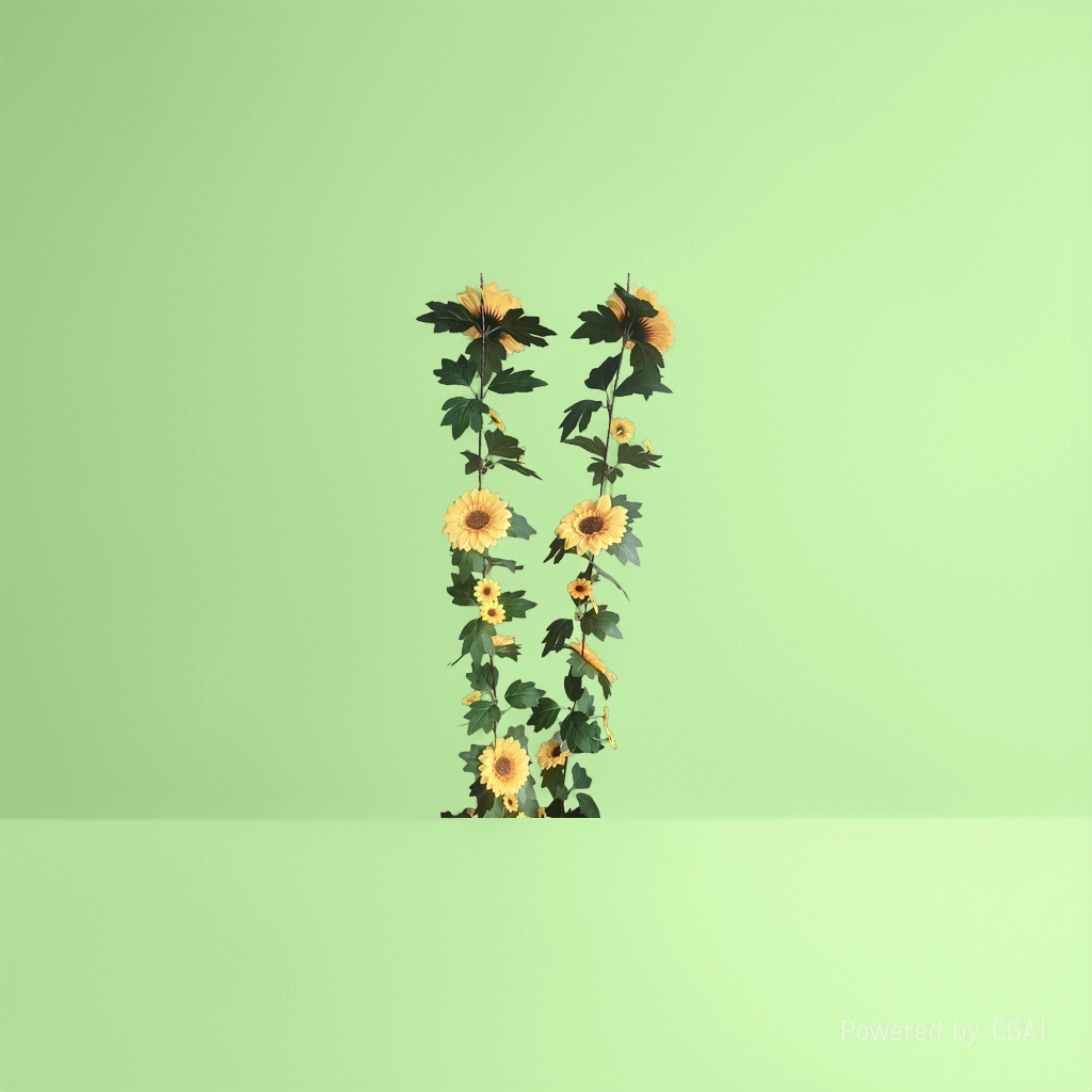 Simulated sunflowers, plastic flowers, artificial flowers, handcrafted flower materials details Picture