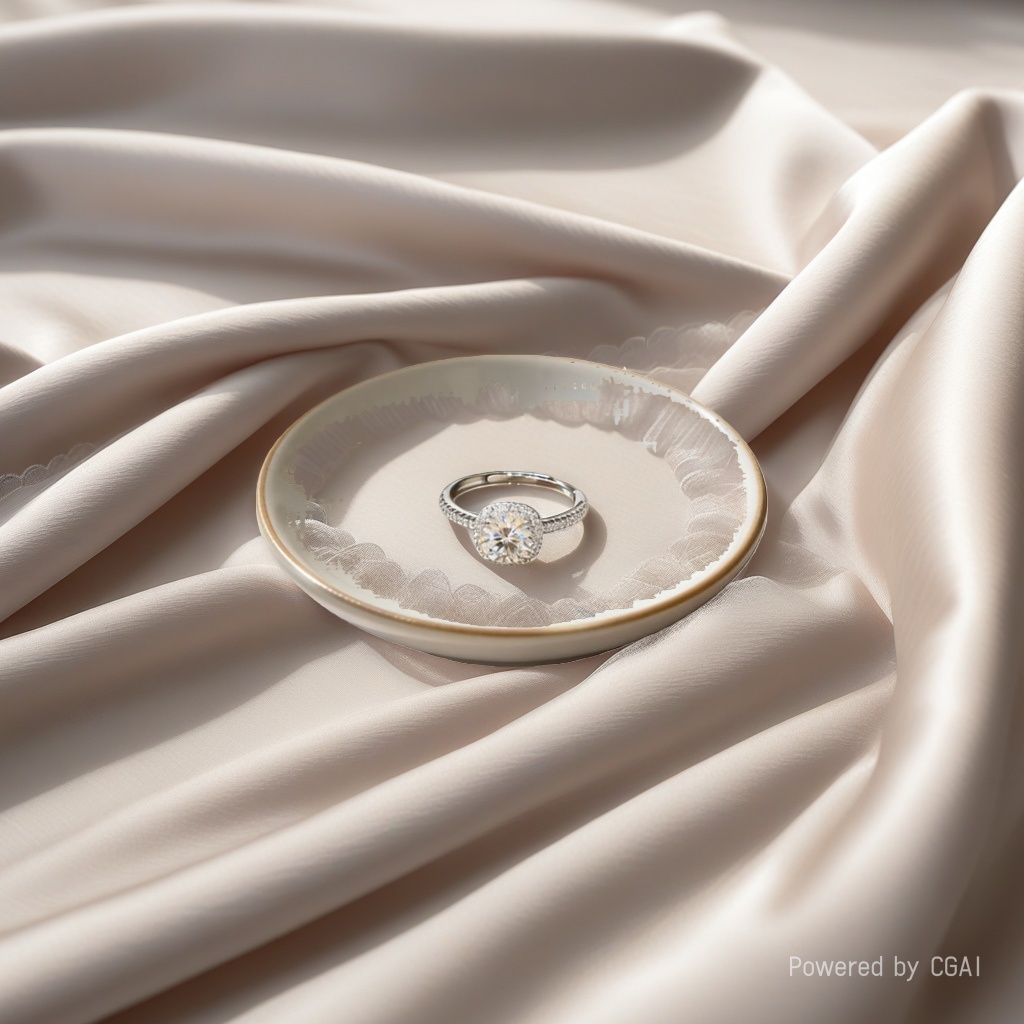 S925 Silver Catholic Saint Diamond Ring details Picture