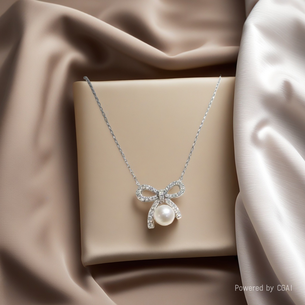 New pearl necklace, silver jewelry, high-quality freshwater pearl necklace, 18cm105826715 Specification image