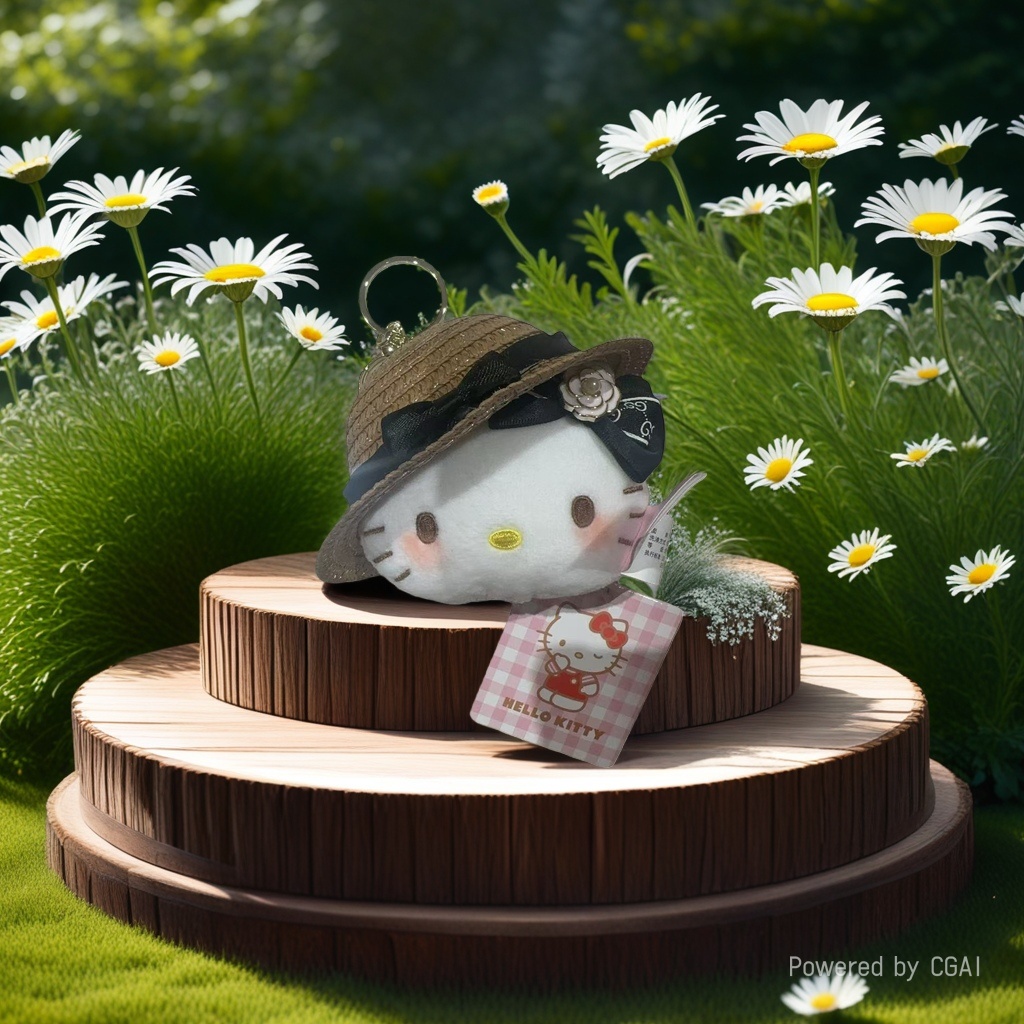 Hello Kitty plush toy pendant, doll pendant stock details Picture