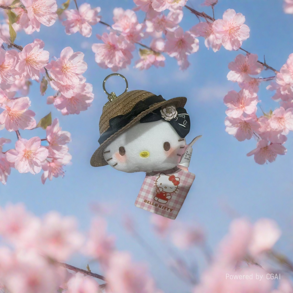 Hello Kitty plush toy pendant, doll pendant stock Application Scenario