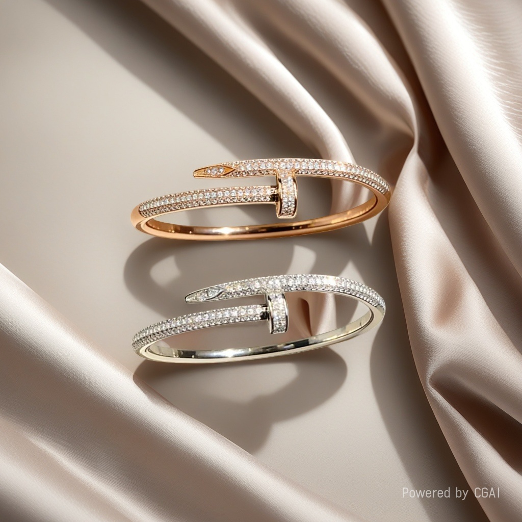 The S925 silver arm bracelet is fashionable, light luxury, anti-allergy and wear-resistant Application Scenario
