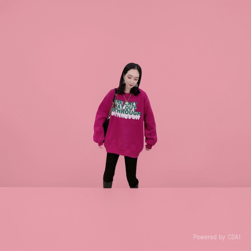 卫衣女式/女装/美式高街卫衣产品图