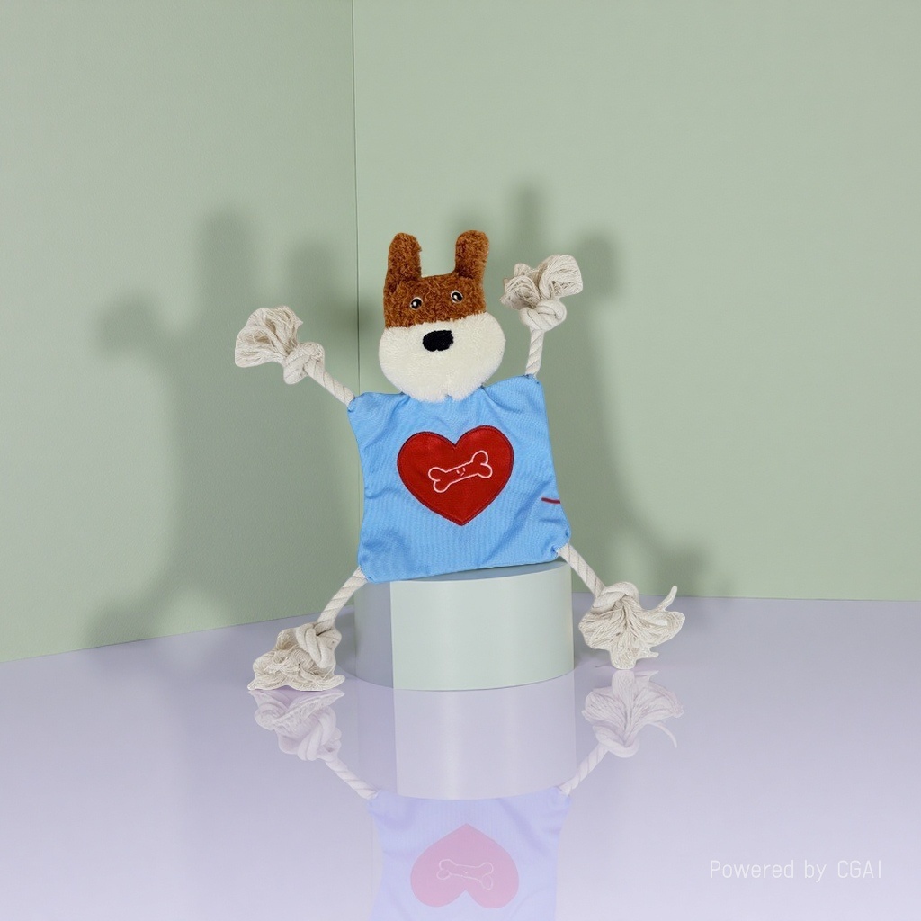 Dog toy knots, paper animal-shaped dog anti-picking cotton dog supplies, cross-border best-selling pet toys wholesale Application Scenario