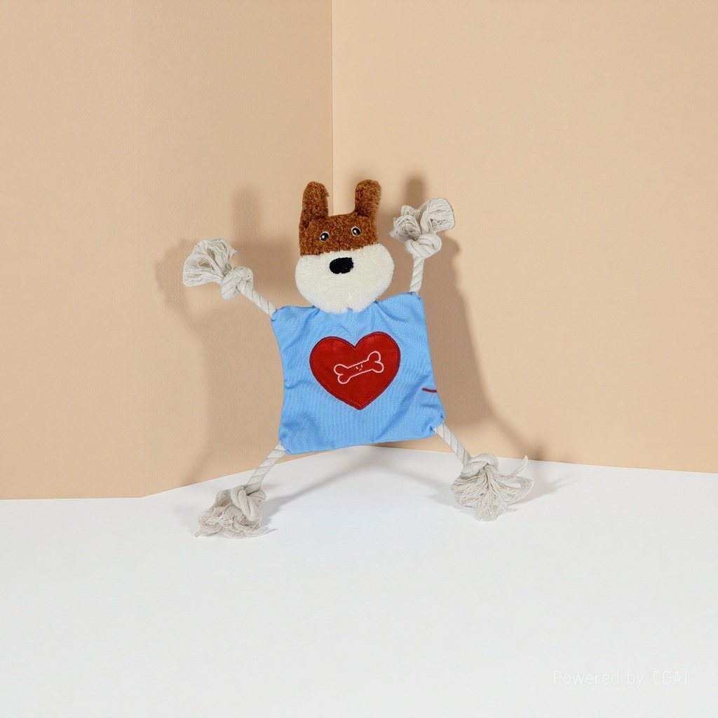 Dog toy knots, paper animal-shaped dog anti-picking cotton dog supplies, cross-border best-selling pet toys wholesale