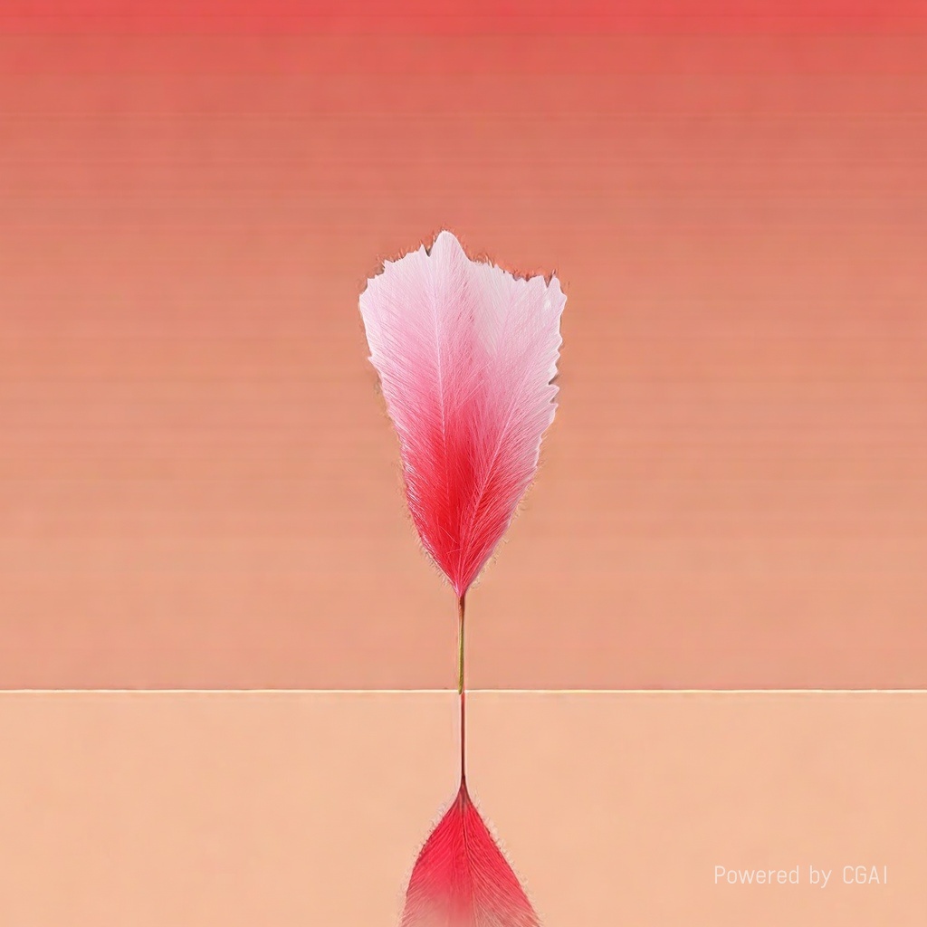 Pink gradient goose feather Turkey feather decorative material floating among fishhook feathers Specification image