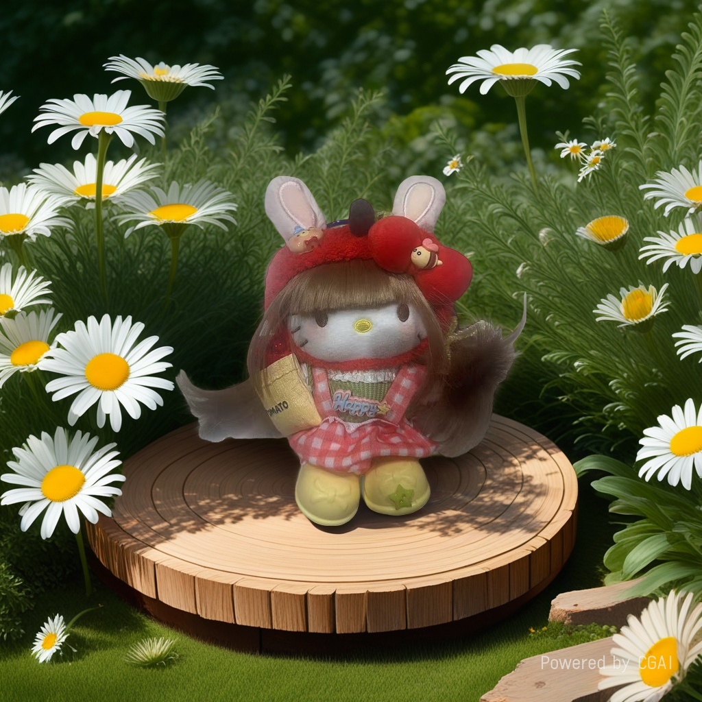 毛绒hellokitty玩偶毛绒玩具节日礼物12342