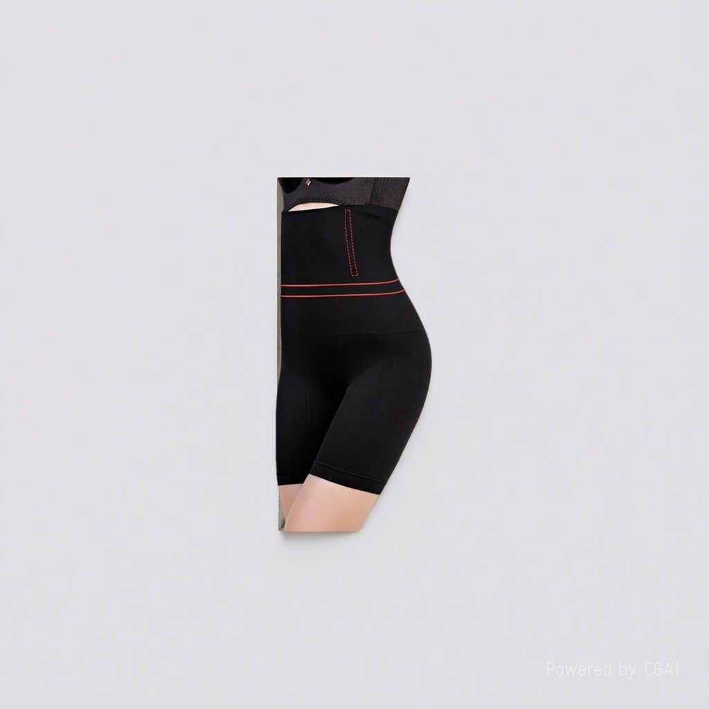 High-elastic high-waisted shaping pants, women's summer yoga wear 5D peach-bottom underpants, hip pants, European and American style details Picture