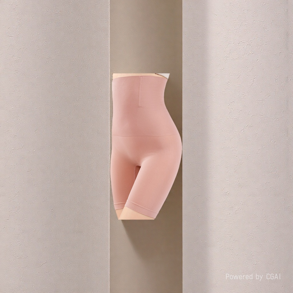 Pink high-waisted shaping pants, women's European and American buttocks pants, summer yoga wear, 5D peach buttocks underwear Application Scenario