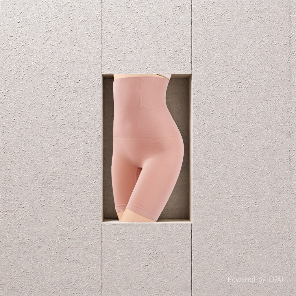 Pink high-waisted shaping pants, women's European and American buttocks pants, summer yoga wear, 5D peach buttocks underwear