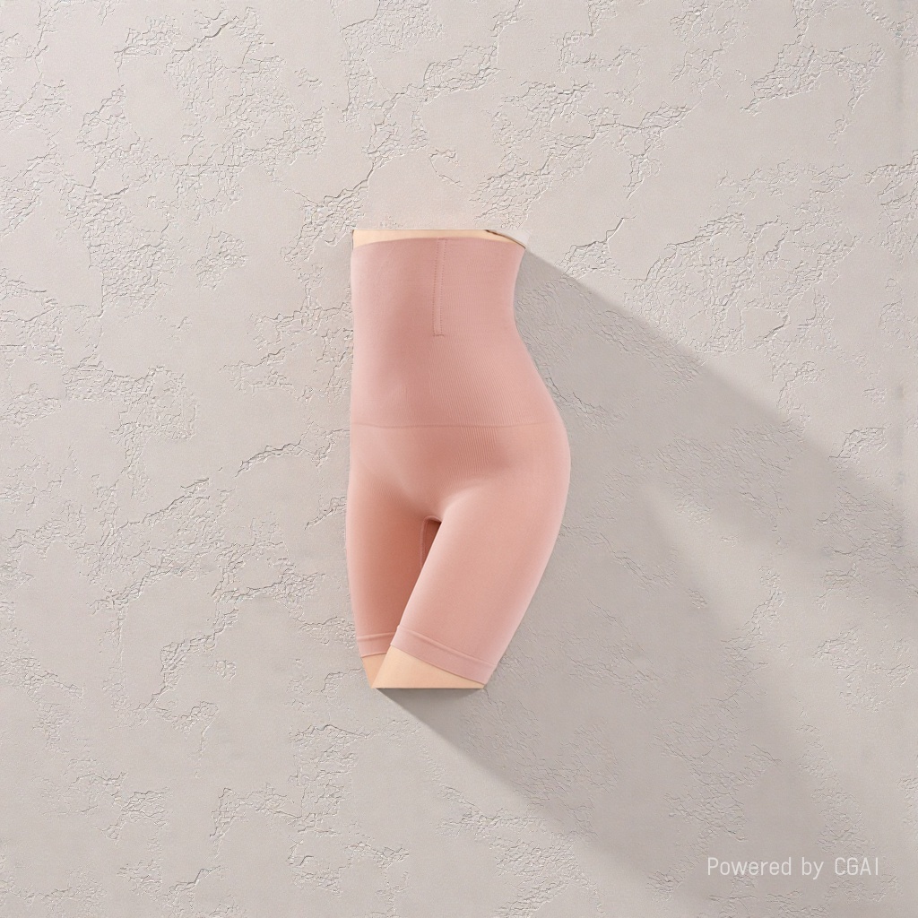 Pink high-waisted shaping pants, women's European and American buttocks pants, summer yoga wear, 5D peach buttocks underwear Specification image