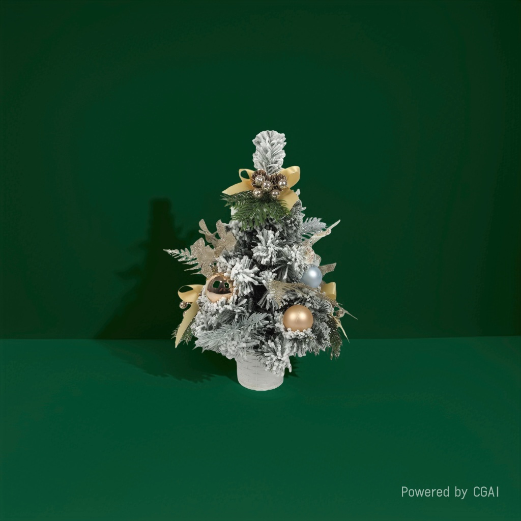 A 30CM Christmas cedar decorative small tree festive atmosphere ornament Application Scenario
