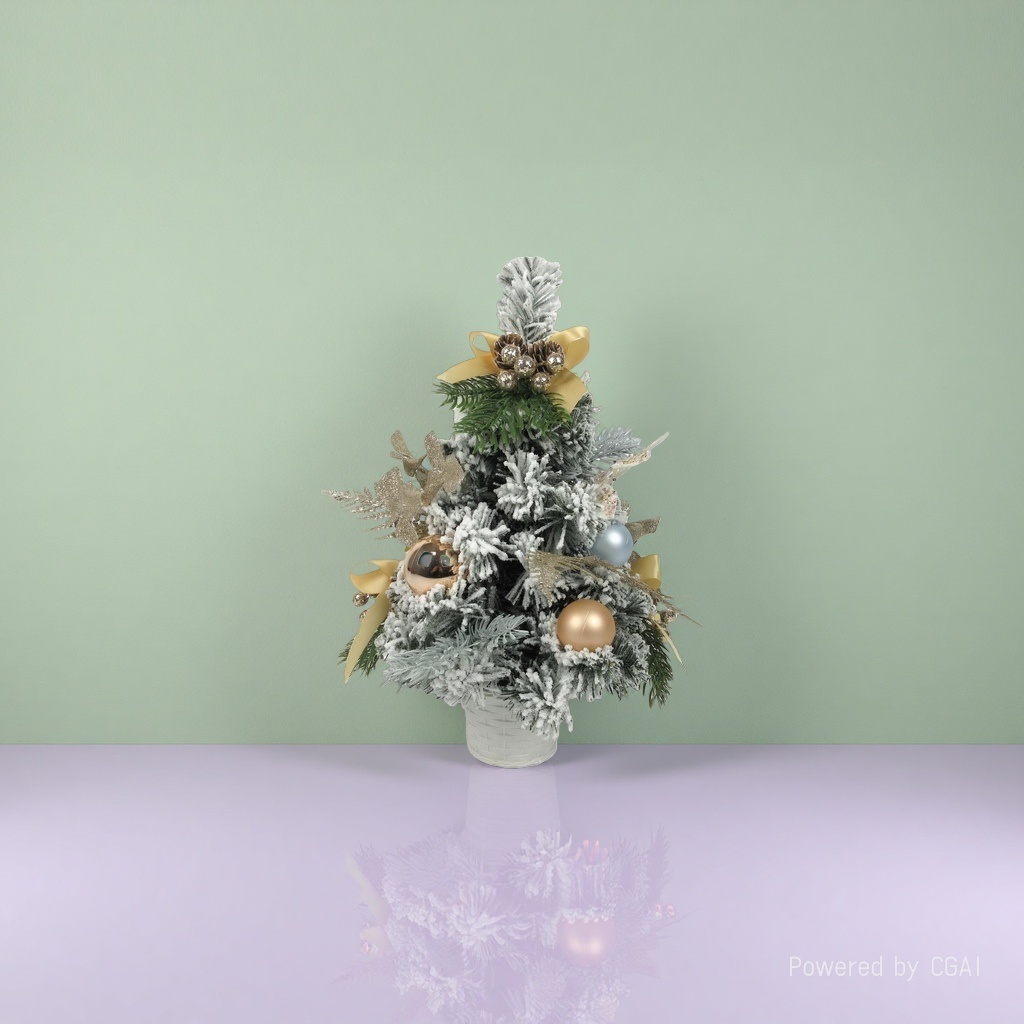 A 30CM Christmas cedar decorative small tree festive atmosphere ornament