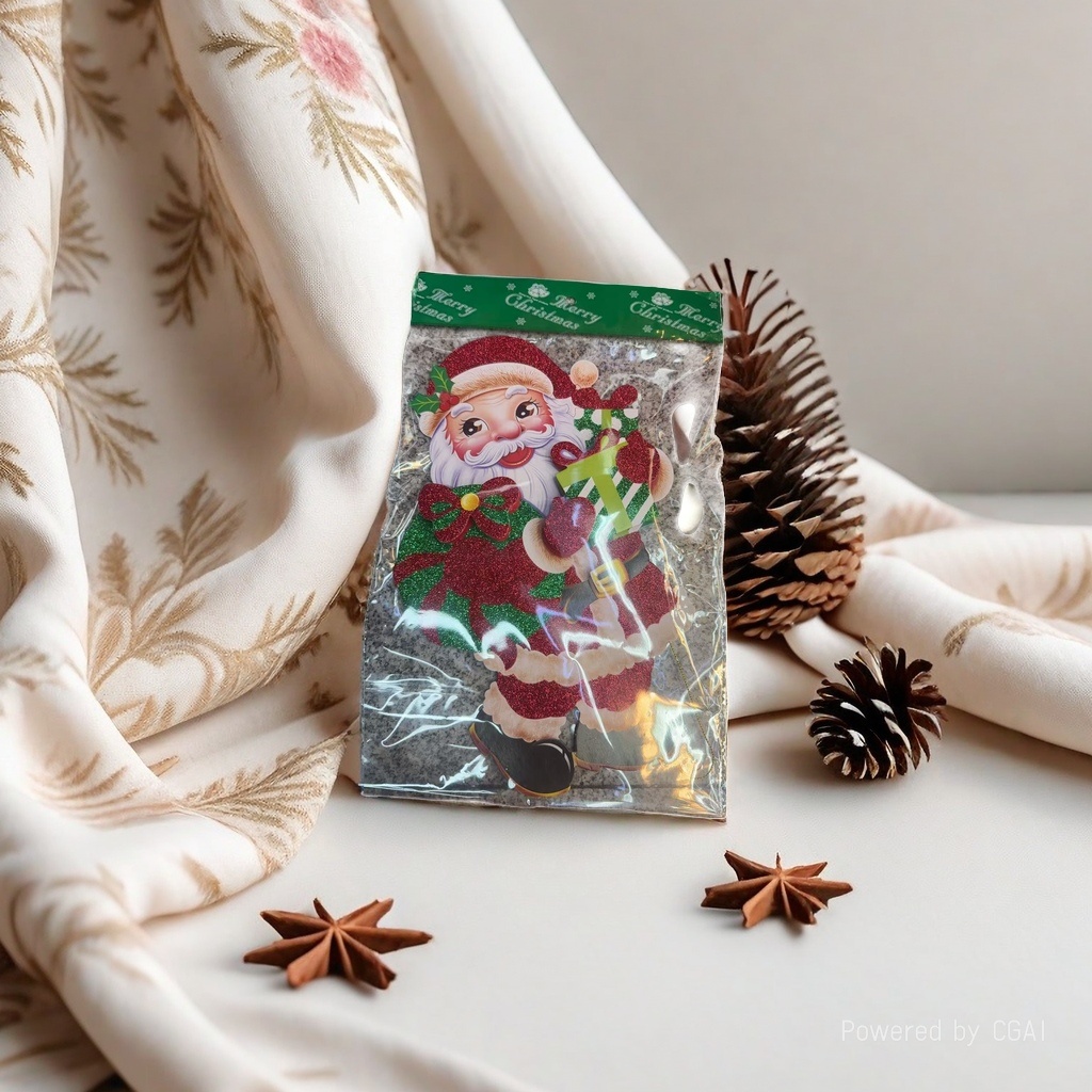 Christmas decorations, Santa Claus, Christmas sticker decorations, Christmas wall hangings Application Scenario
