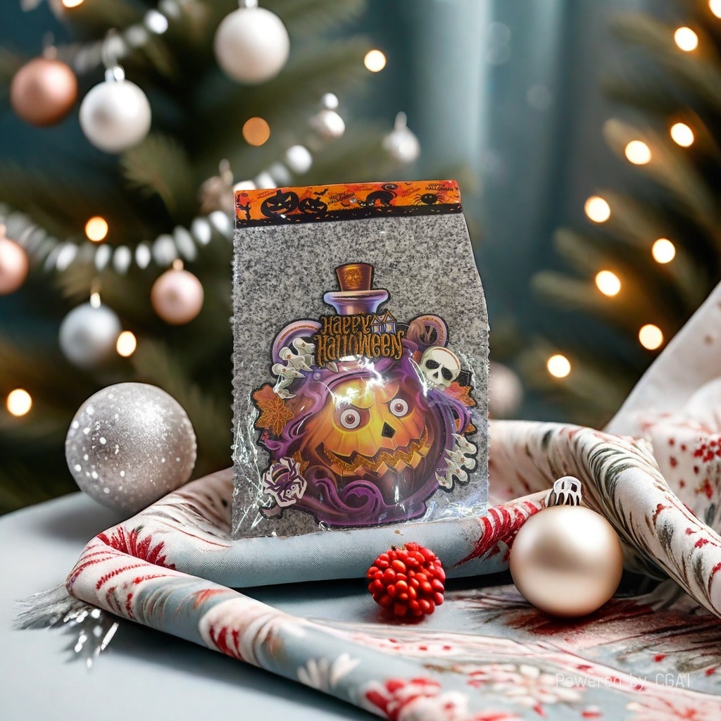 Cross-border festival supplies, Halloween ornaments, decorative props, KT version tombstones