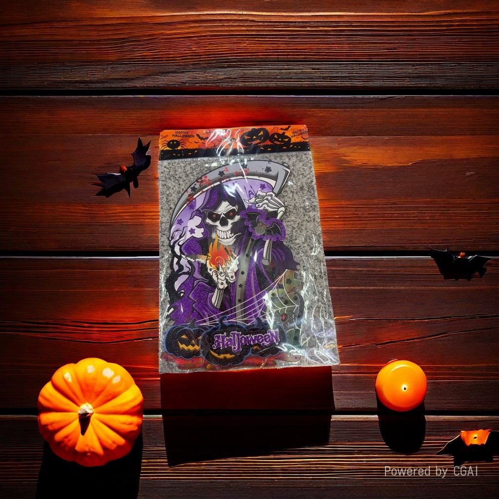 Halloween Ghost Festival Cross-border Ghost Pumpkin Witch Skull stickers details Picture