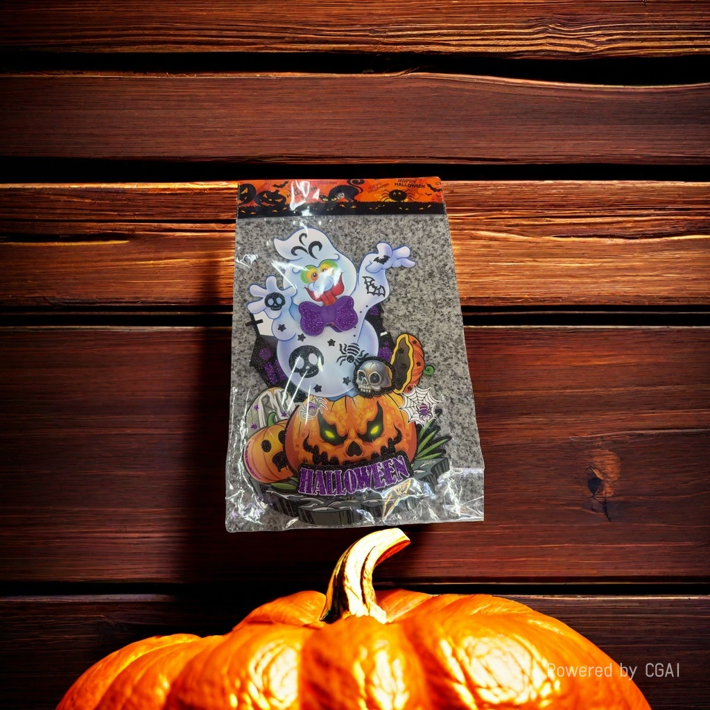 Amazon Halloween ground card Ghost Pumpkin Outdoor decorative courtyard sign Application Scenario