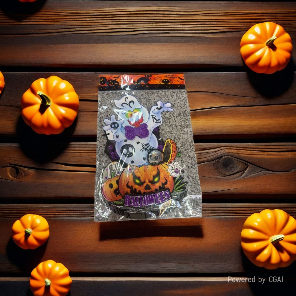 Amazon Halloween ground card Ghost Pumpkin Outdoor decorative courtyard sign details Picture