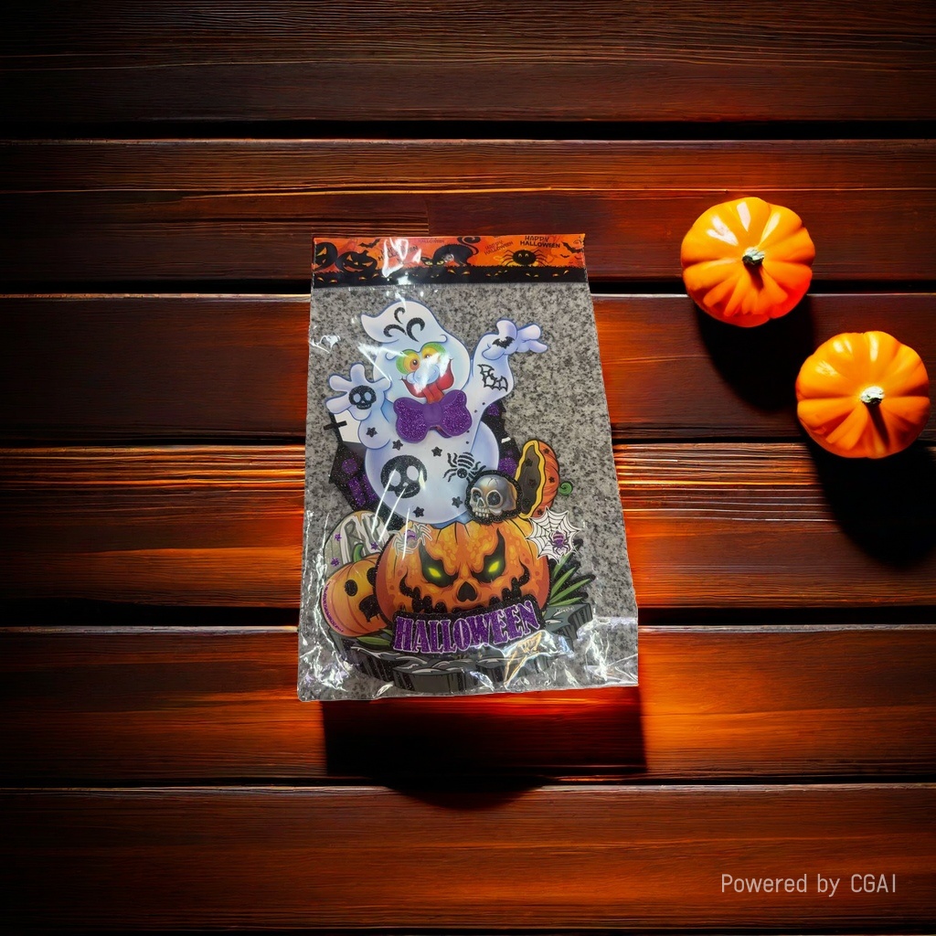 Amazon Halloween ground card Ghost Pumpkin Outdoor decorative courtyard sign Specification image