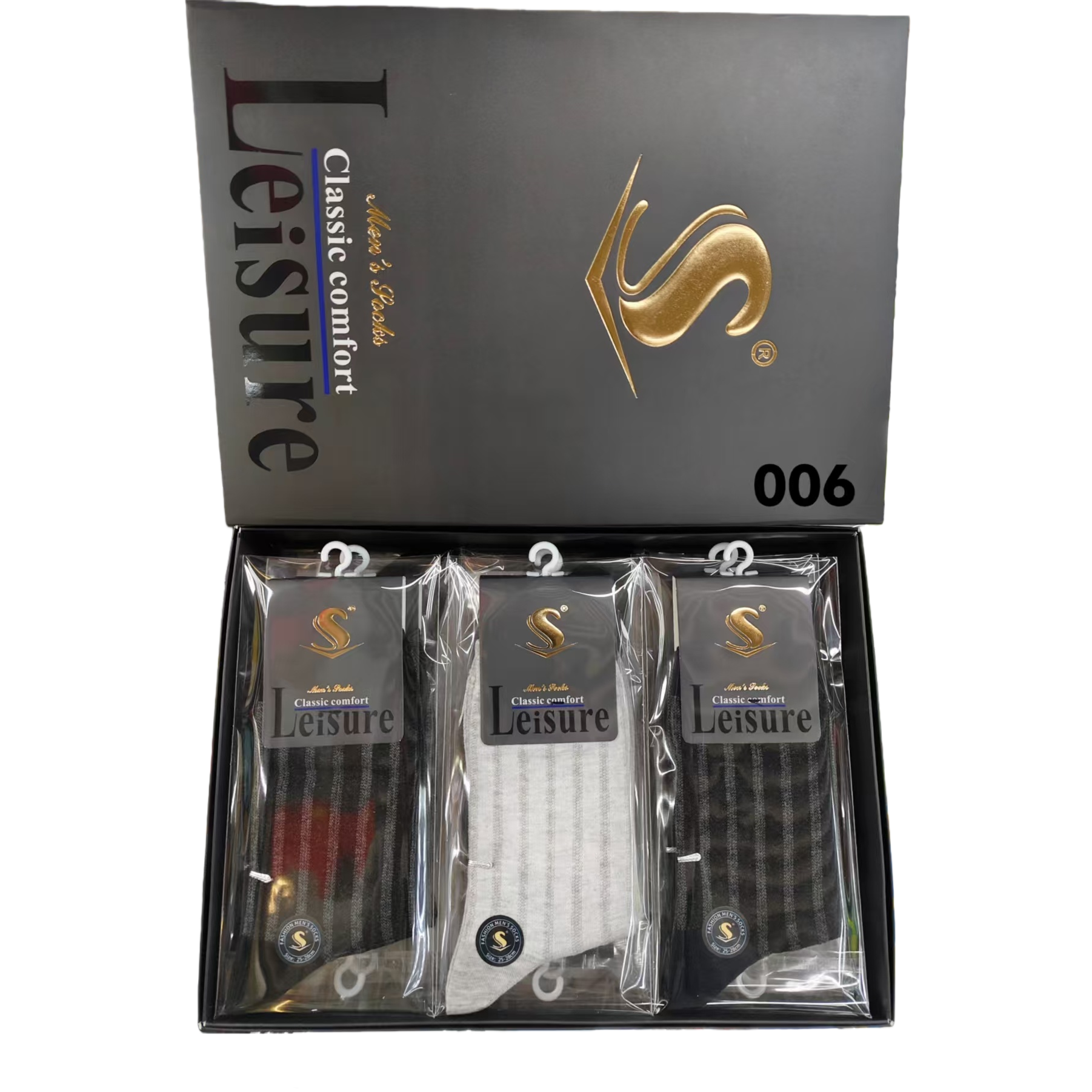 السادة المحترمون، رجال الأعمال، صناديق الجوارب الرجالِ Item Picture