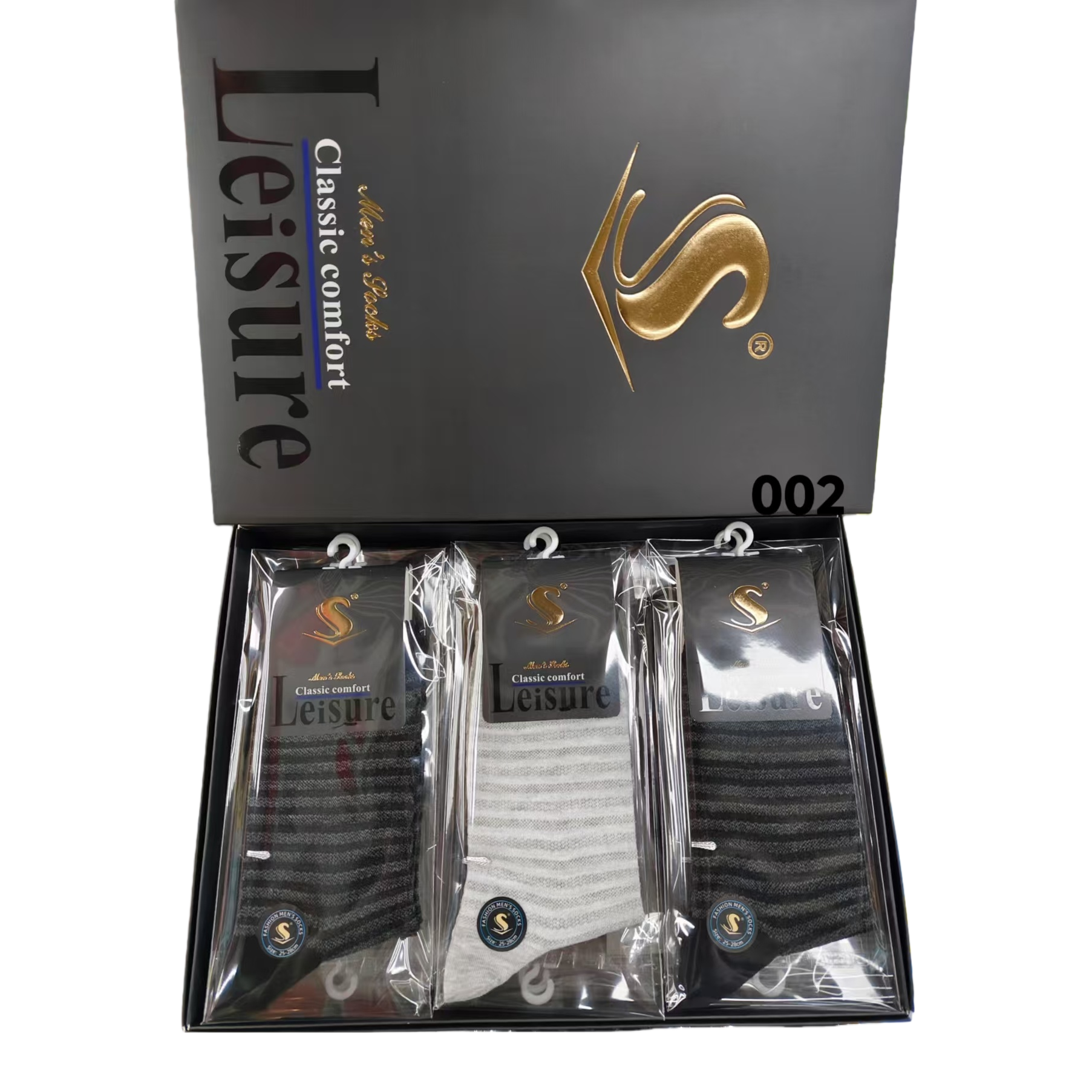 Hombre casual deporte calcetines de algodón tendencia hombres y mujeres mismo estilo de algodón transpirable y transpirable Item Picture