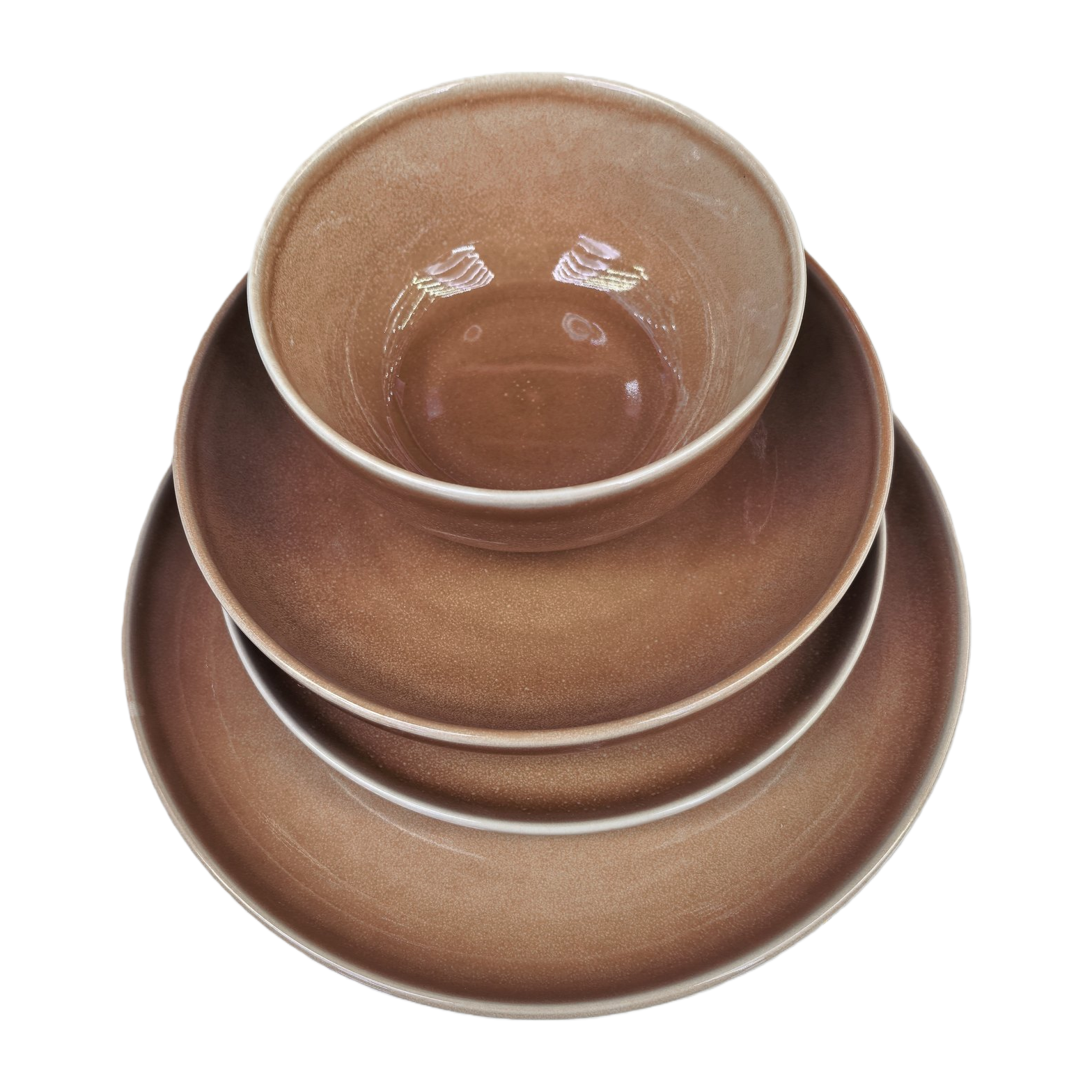 Brown ceramic tableware set, bowl, plate and chopsticks combination, underglaze color process, high-temperature resistant, household can be purchased separately. Call for inquiry Item Picture