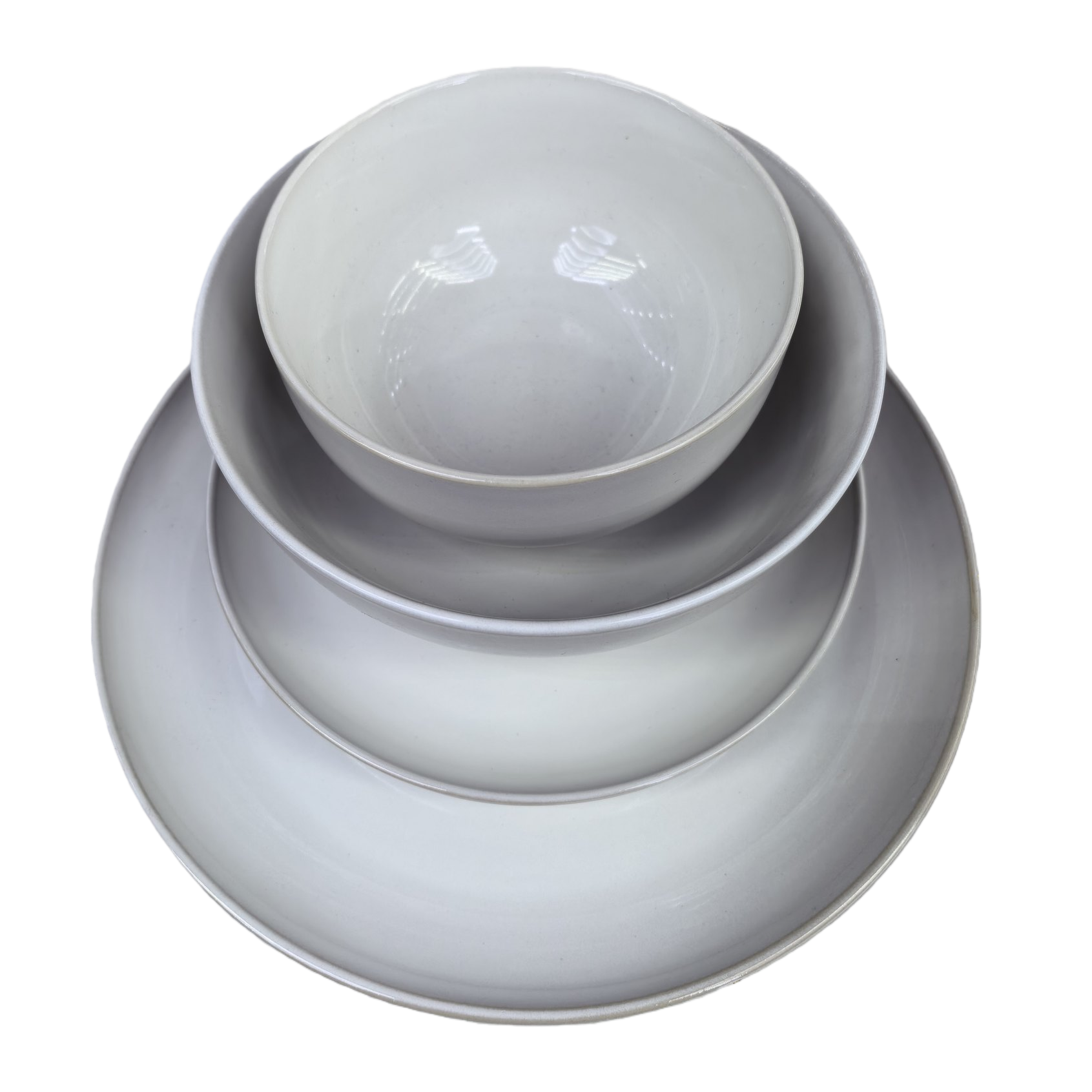 White ceramic tableware set, bowl, plate and chopsticks combination, simple home style, can be purchased separately. Call for inquiry Item Picture