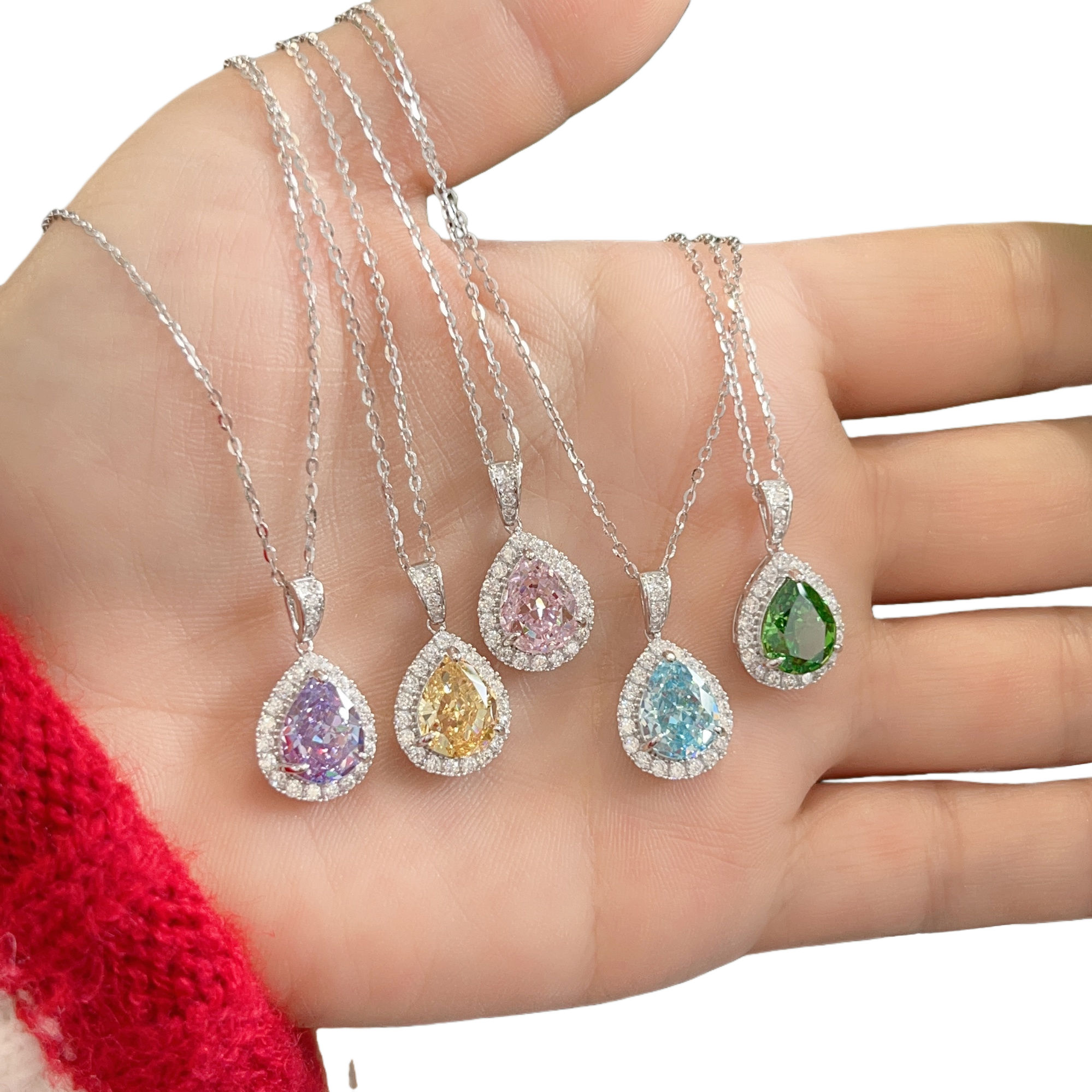 New pearl necklace, silver jewelry, high-quality freshwater pearl necklace, 18cm Item Picture