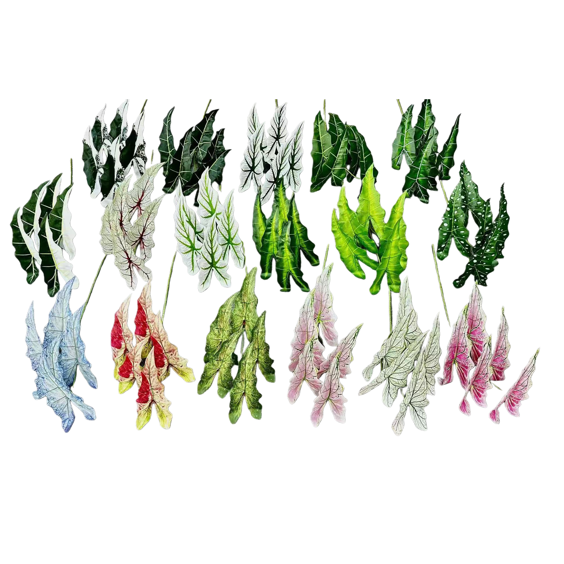 Artificial resin trees, artificial green plants, artificial branches and leaves, artificial fruits, artificial green plants, and artificial branches Item Picture