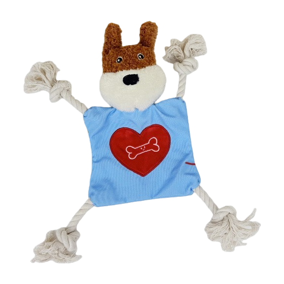 Dog toy knots, paper animal-shaped dog anti-picking cotton dog supplies, cross-border best-selling pet toys wholesale Item Picture