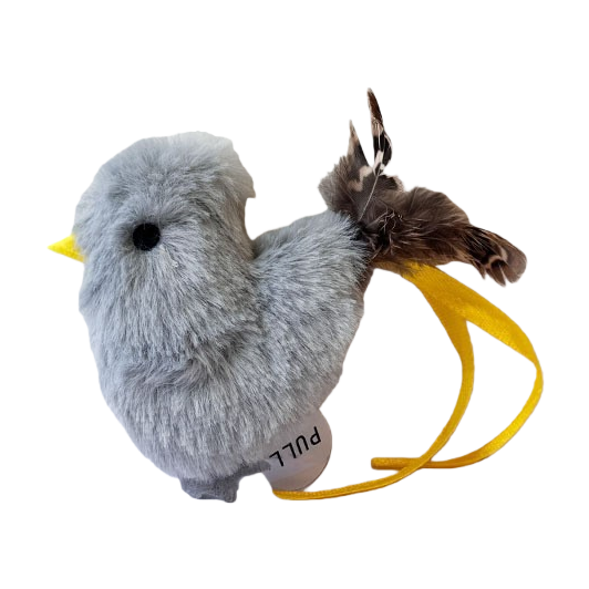 Amazon's best-selling plush sound-sounding bird cat toy for self-entertainment and boredom, a realistic bird and smart cat playmaker Item Picture