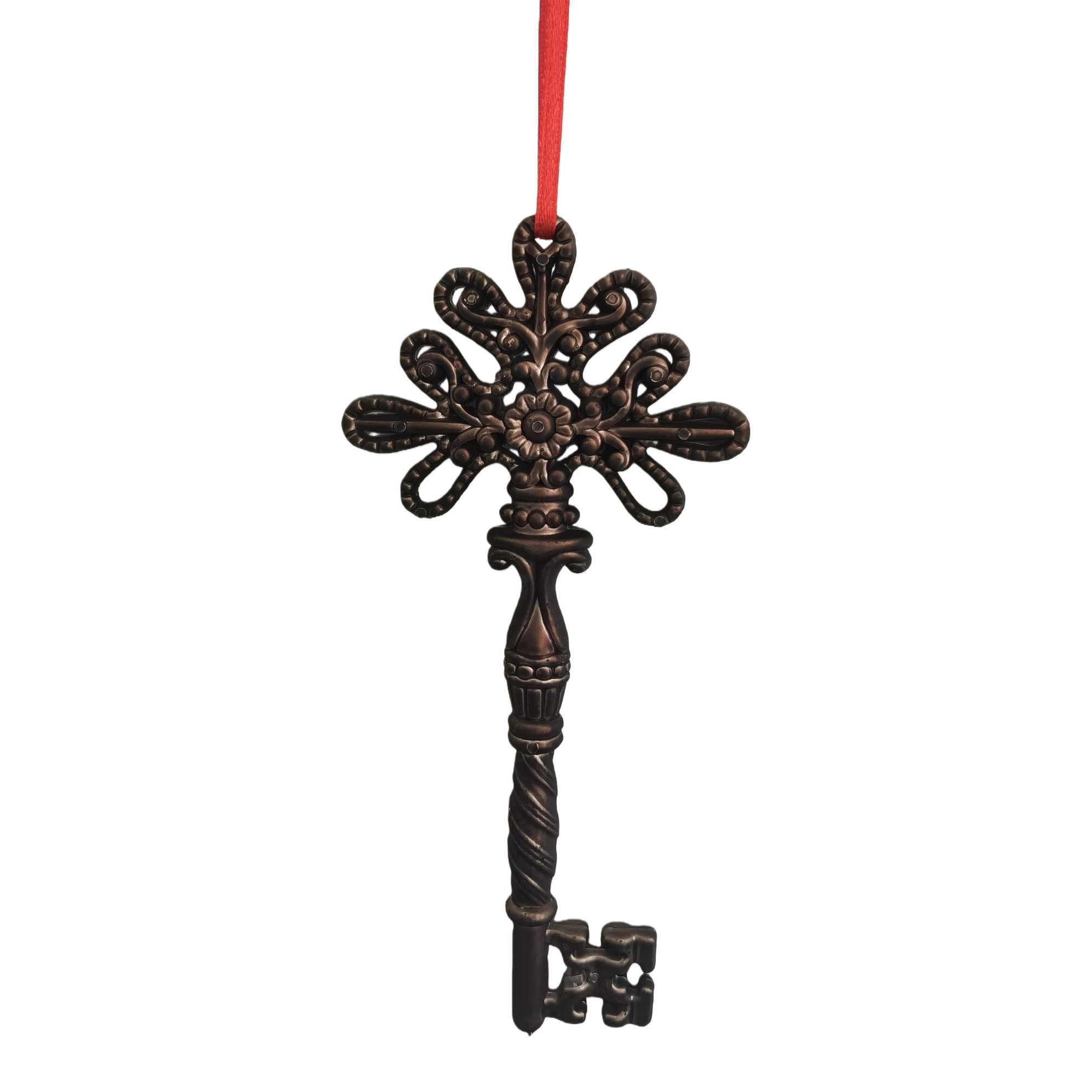 7.3x16cm Christmas plastic vintage key pendant decoration Item Picture