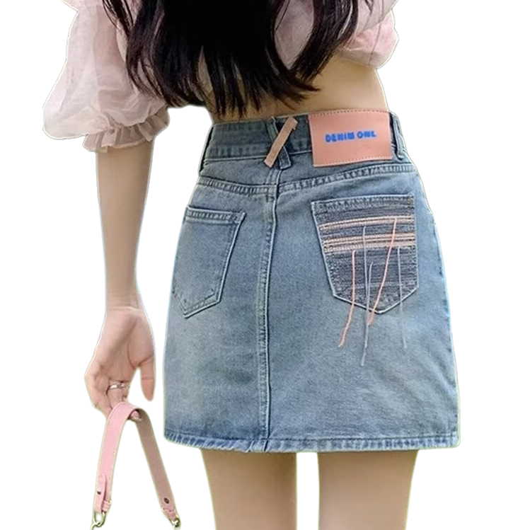 摆摊裤子/Jean/短裤/华棉运动裤/女装白底实物图