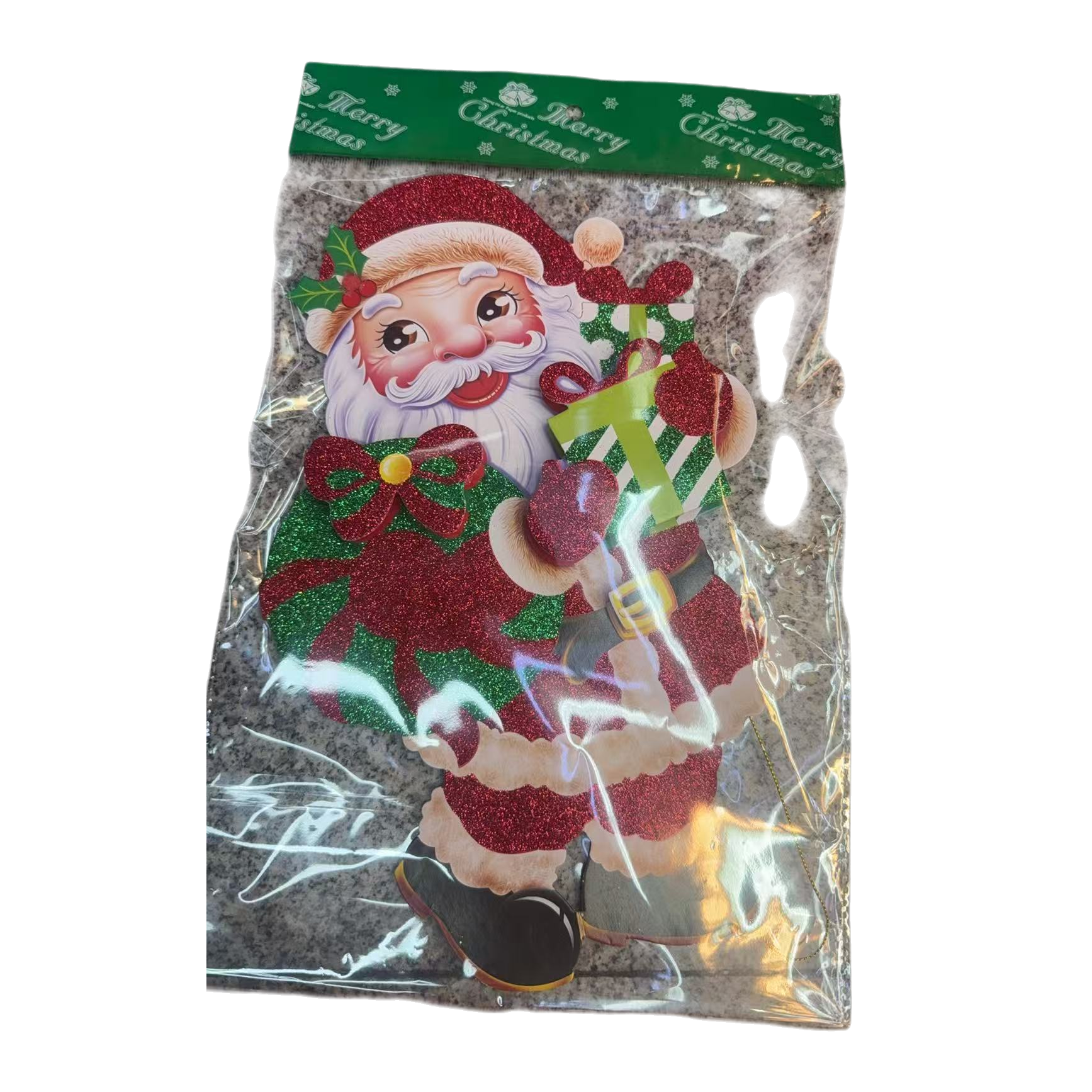 Christmas decorations, Santa Claus, Christmas sticker decorations, Christmas wall hangings Item Picture