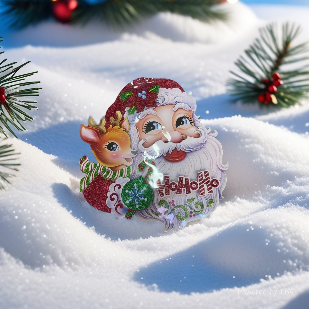 Christmas tree pendants, Christmas atmosphere decorations, hanging ornaments, gift tags, creative cartoon decorations, 085508739