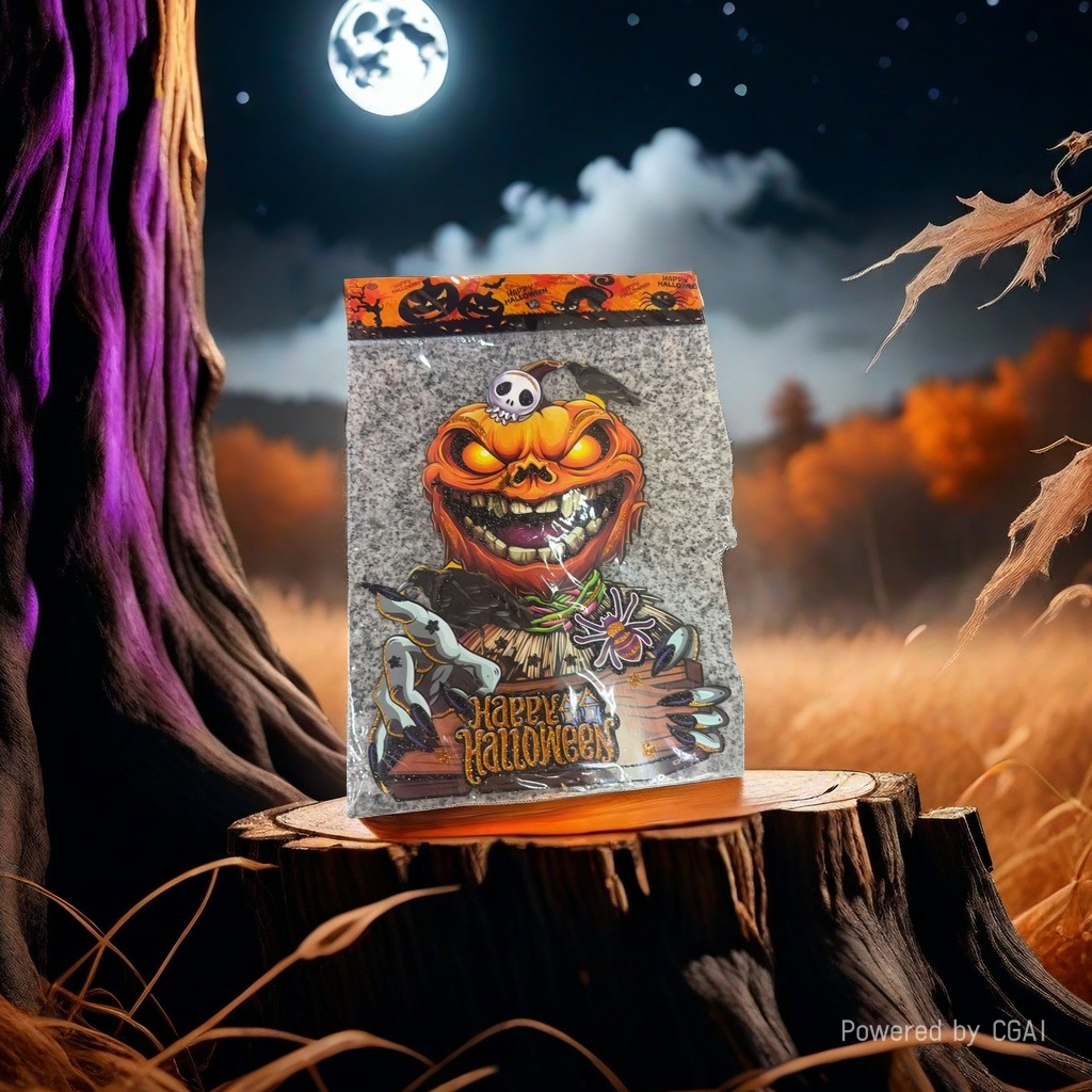 Cross-border festival supplies, Halloween ornaments, decorative props, KT version tombstone 090153993