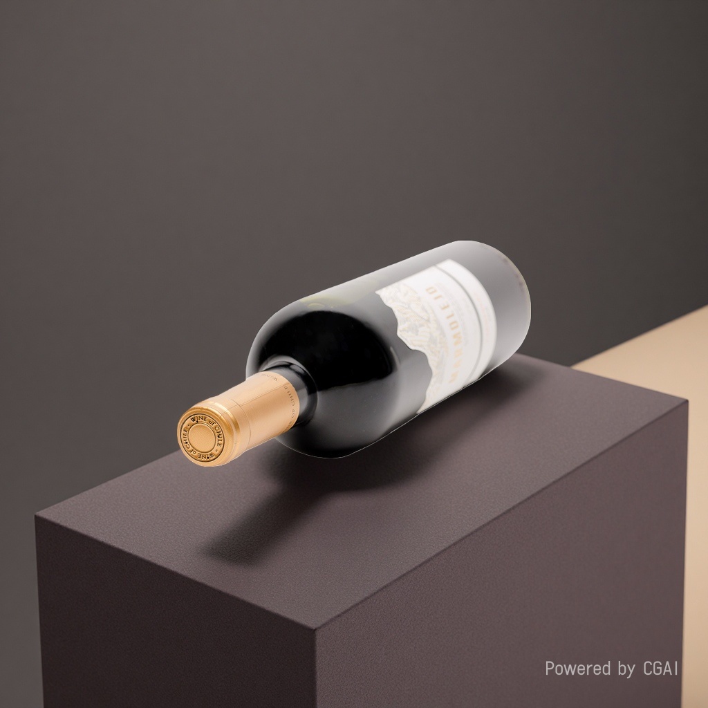 The Presidential Red Wine gift box contains black Martell blue wine details Picture