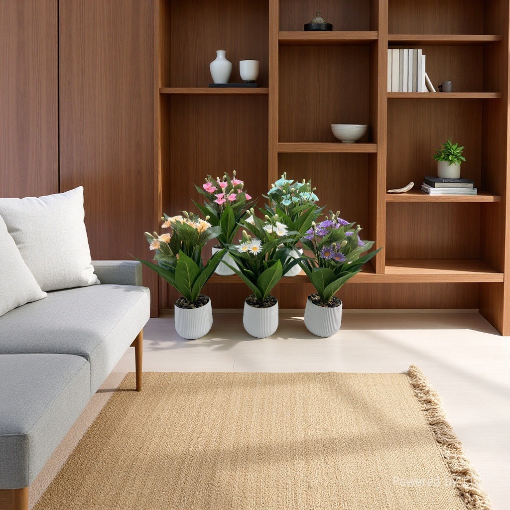 Artificial Phalaenopsis potted plant, plastic green plant, succulent plant, DIY artificial tree 091107828
