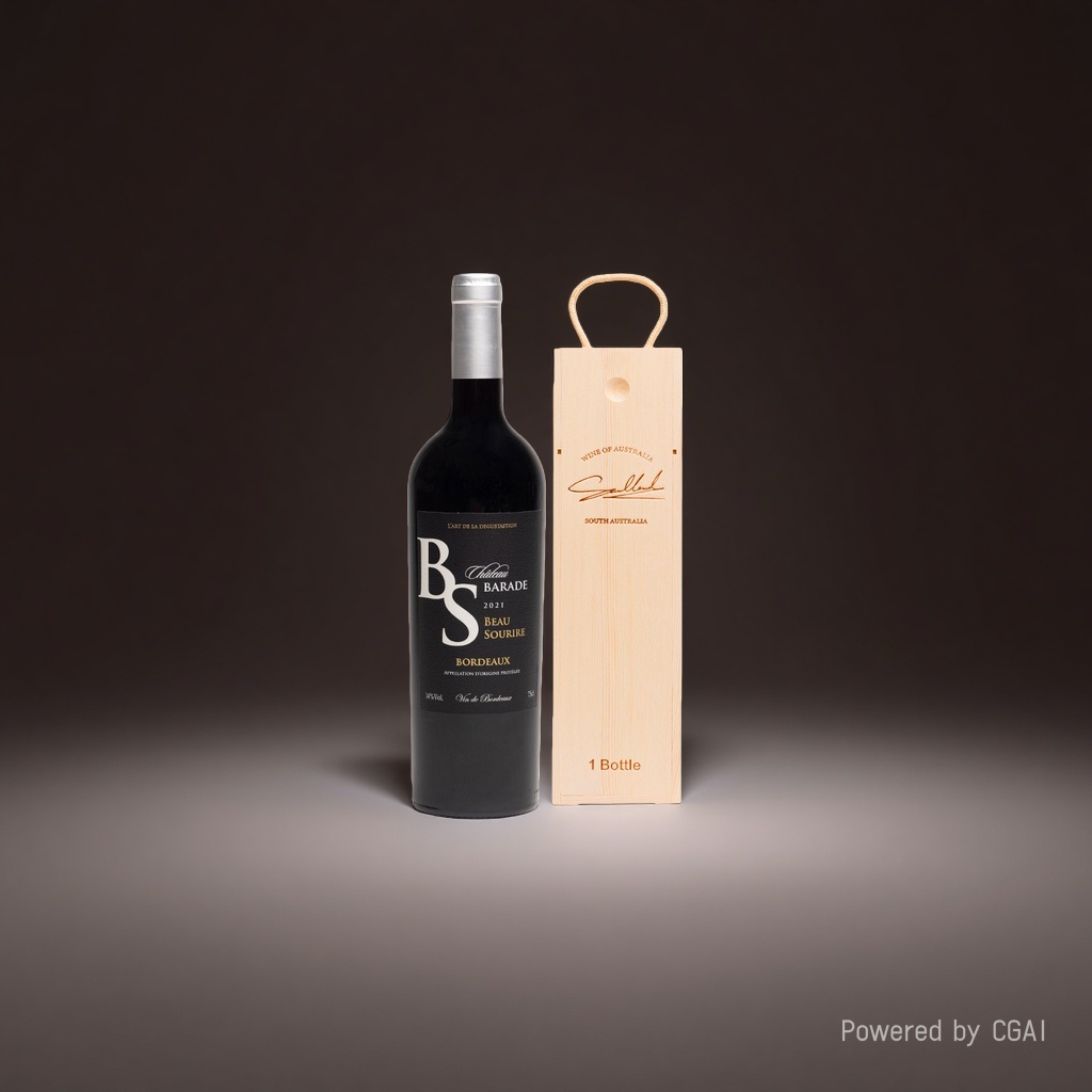 President's Red Wine Martell Blue and Black Wine Gift Box Wine 091430231 Specification image