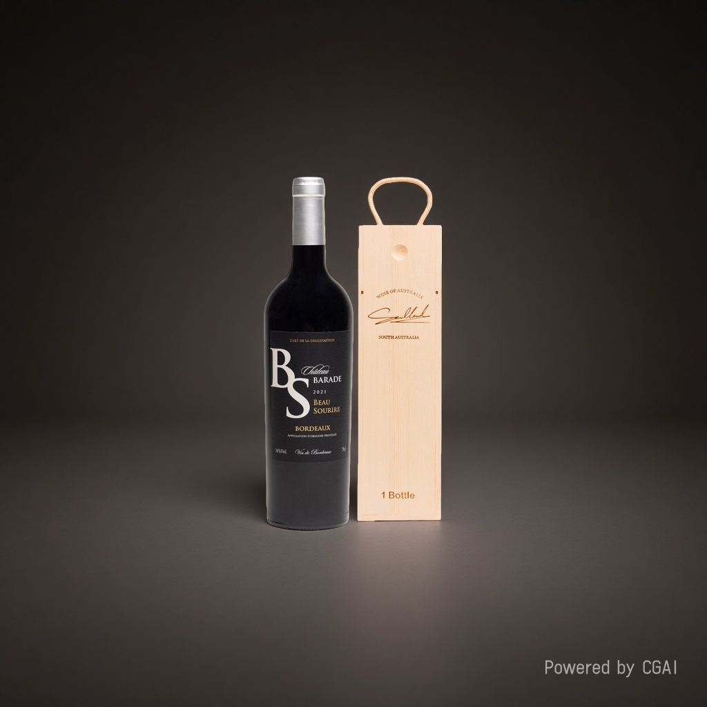 President's Red Wine Martell Blue and Black Wine Gift Box Wine 091430231 details Picture