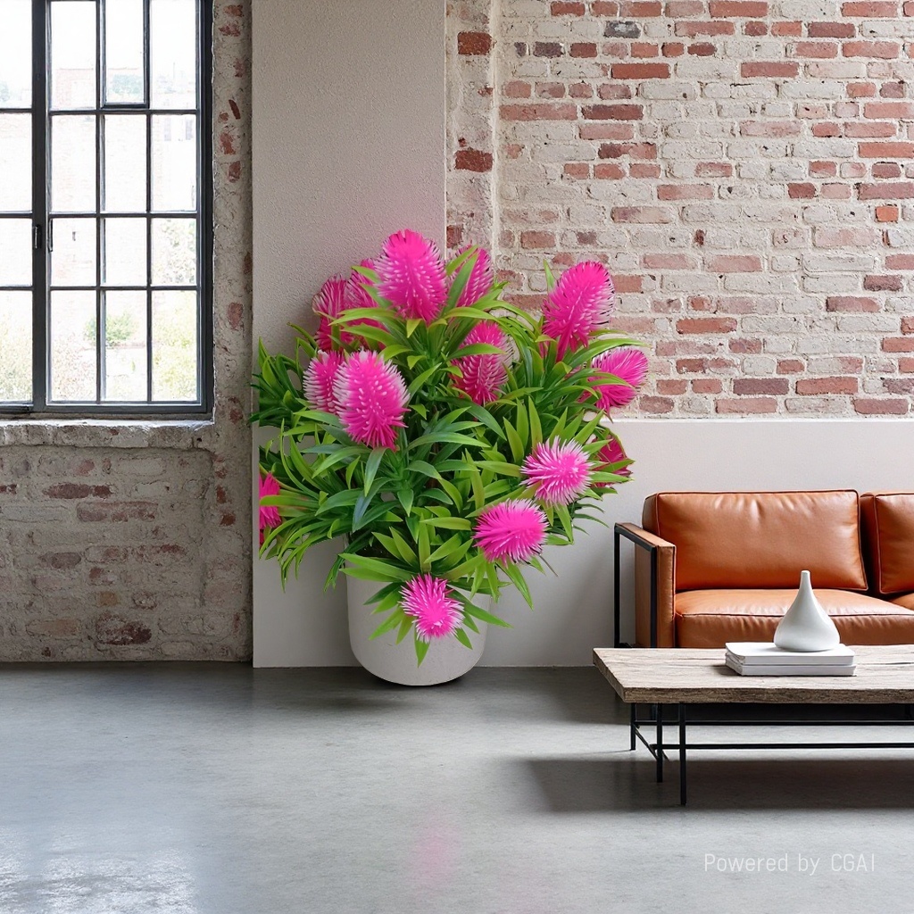 Artificial Phalaenopsis potted plant, plastic green plant, succulent plant, DIY artificial tree 091413807