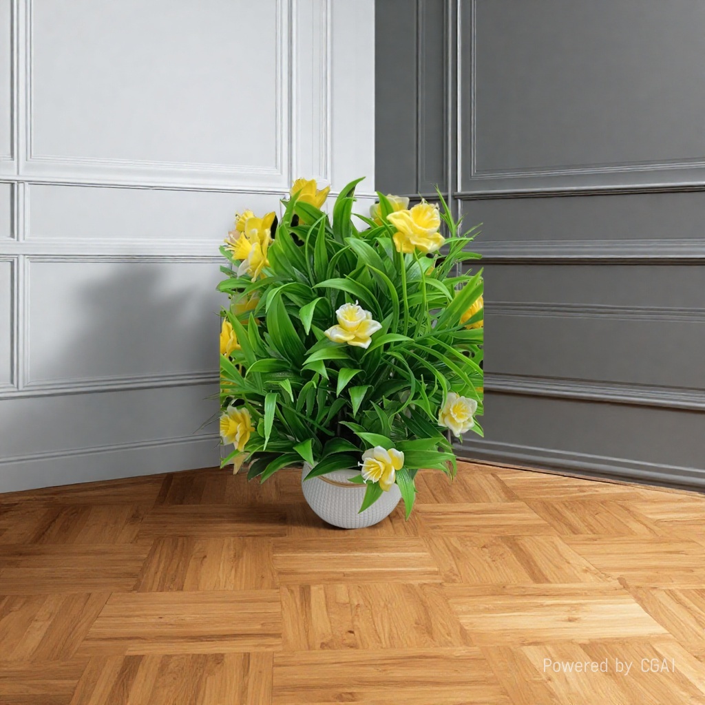 Artificial Phalaenopsis potted plant, plastic green plant, succulent plant, DIY artificial tree 093057170