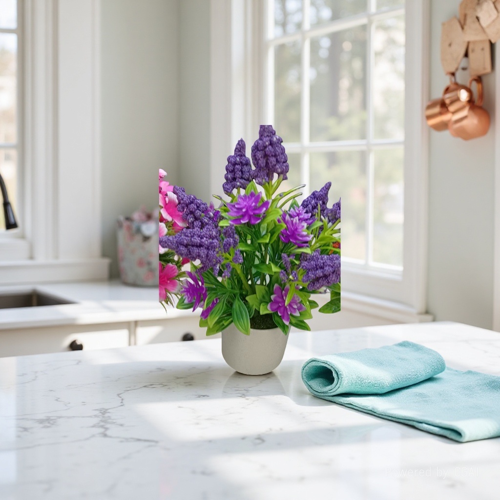 Artificial Phalaenopsis potted plant, plastic green plant, succulent plant, DIY artificial tree 093305787 Specification image