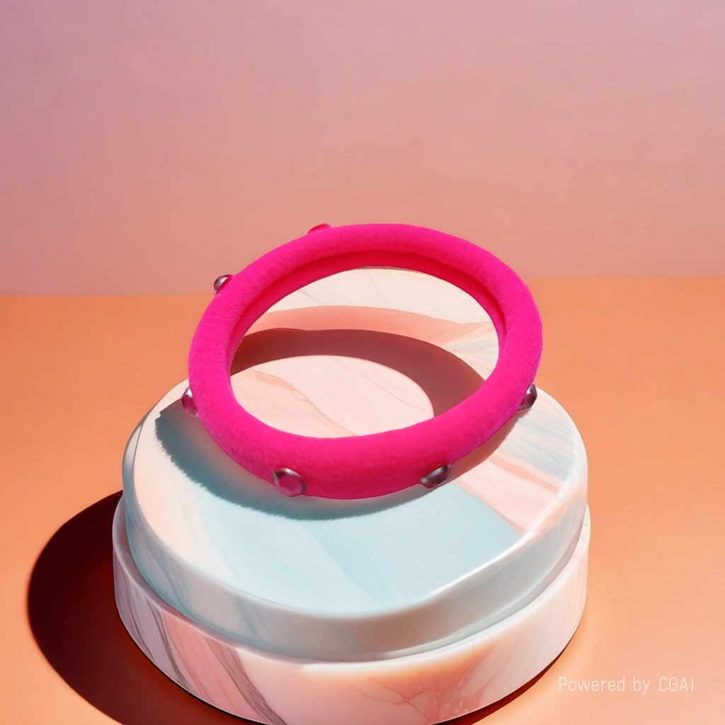 Fashionable and versatile women's hair bands with large intestine hair ties, hair accessories and hair strings details Picture