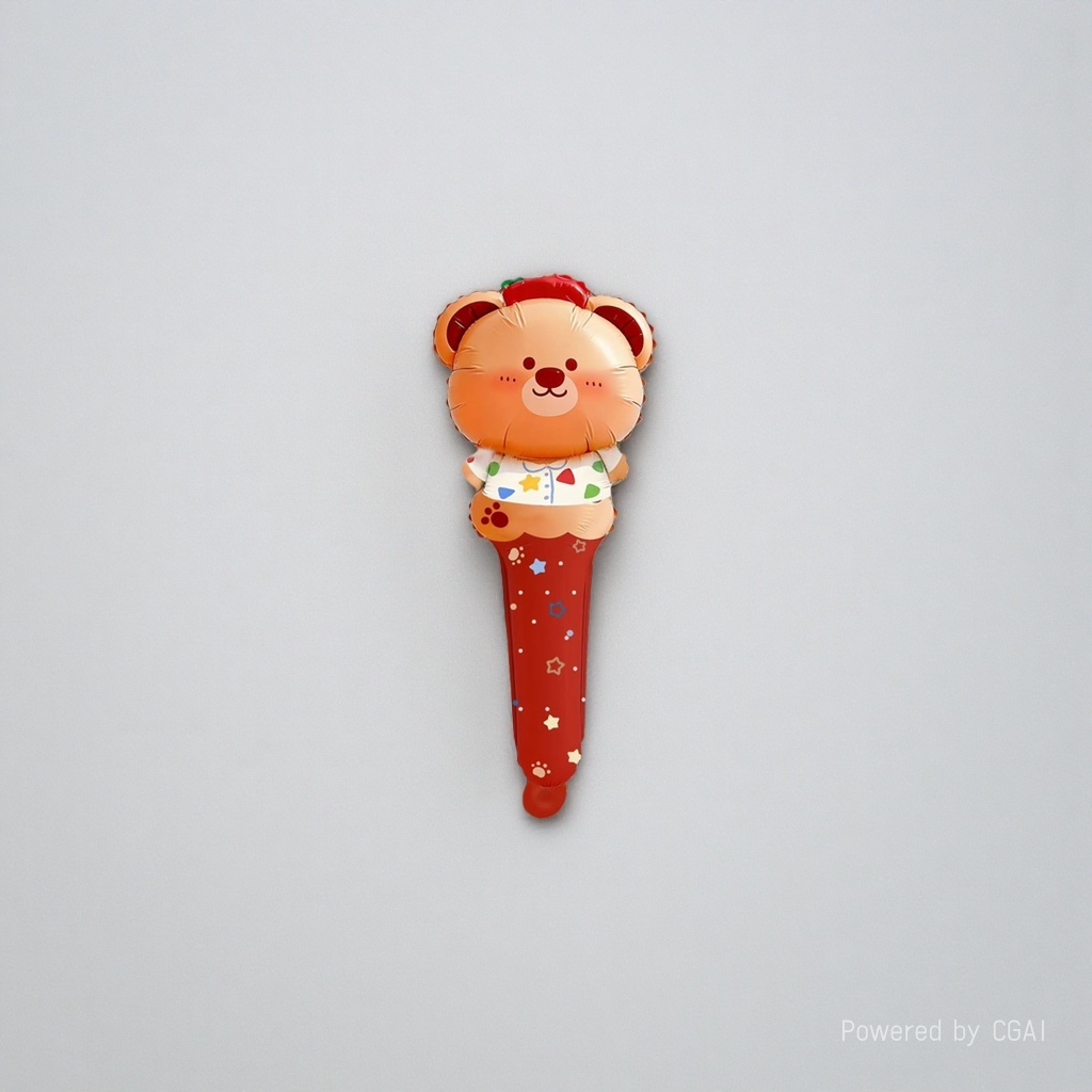 Cartoon bear-shaped aluminum film balloon birthday ceremony wedding decoration balloon decoration hand stick Application Scenario