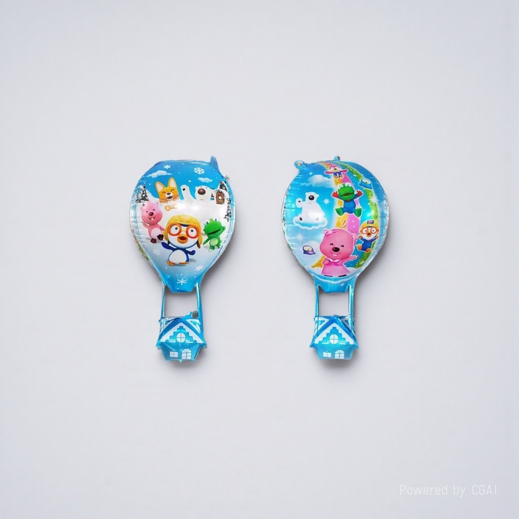 Cartoon-patterned hot air balloons, birthday aluminum film balloons, ceremony and wedding decoration balloons Application Scenario