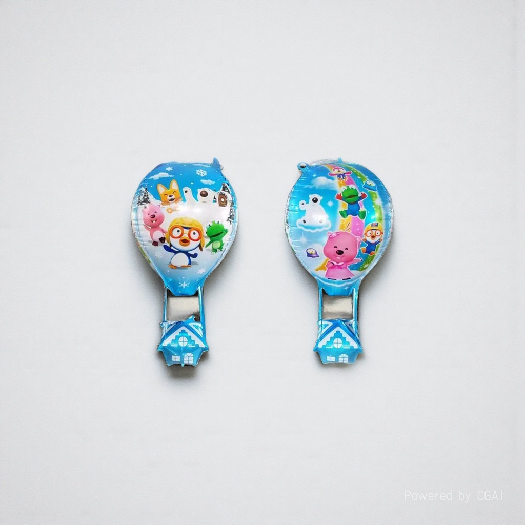 Cartoon-patterned hot air balloons, birthday aluminum film balloons, ceremony and wedding decoration balloons details Picture