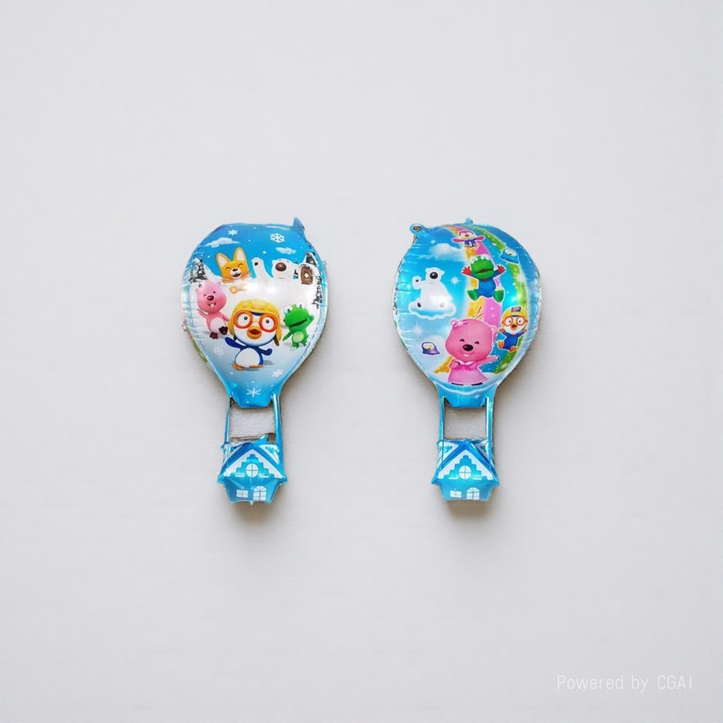 Cartoon-patterned hot air balloons, birthday aluminum film balloons, ceremony and wedding decoration balloons Specification image