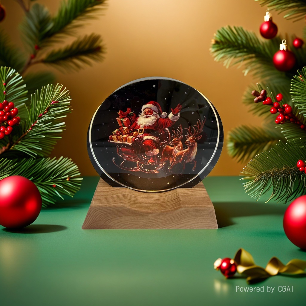 Christmas-themed decorative items, crystal ball ornaments, Christmas-themed decorative items, Christmas souvenirs Specification image