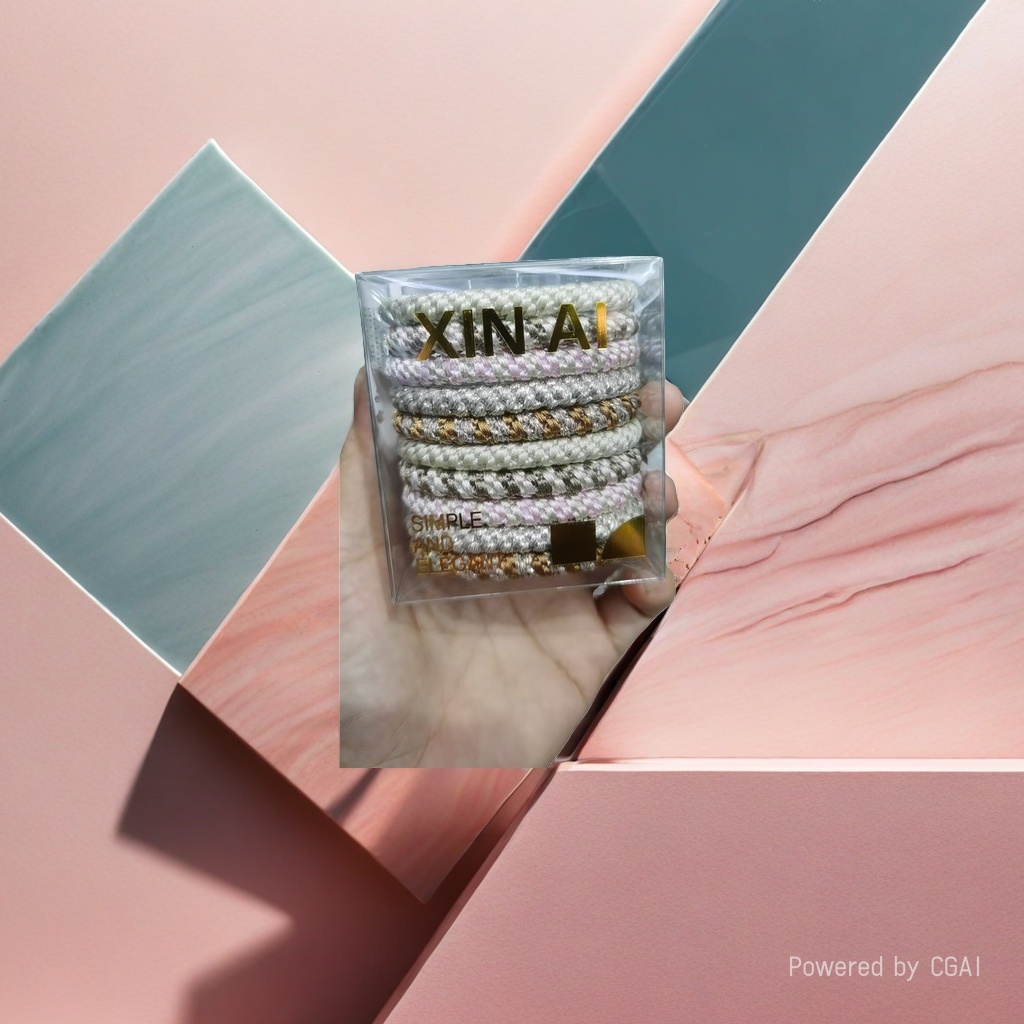 Large intestine hair bands, hair accessories and hair strings are fashionable and versatile, with high elasticity and no damage to hair. 095058988 Specification image